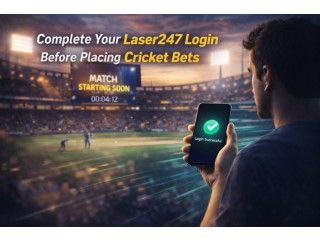 Why Laser247 Login Is Important Before Placing Cricket Bets