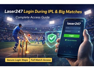 Laser247 Login During IPL & Big Matches - Full Access Guide