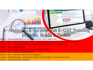Online Tally Course in Delhi, 110021 with Free Busy and Tally Certification by SLA Consultants [100% Job, Learn New Skill of '24] New FY 2024 Offer