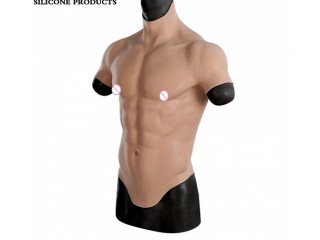 Mens Silicone Muscle Body Suit