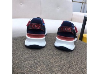 FENDY FLOW MULTICOLOUR NYLON LOW-TOP