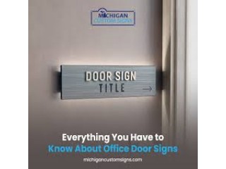 Personalized Office Door Signs: The Perfect Blend of Style and Practicality
