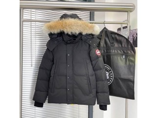 Canada Goose Black Wyndham Parka Jacket – CN37