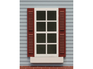 Shop Window Flowers Boxes for Dollhouses