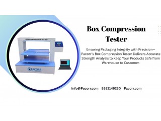 Box Compression Tester is a Game-Changer for Packaging