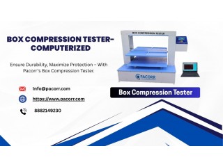 Box Compression Tester Ensuring Packaging Strength for Safe Shipments