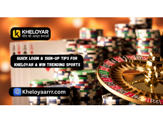 Quick login & sign-up tips for kheloyar & win trending sports