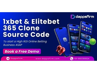 Quick Launch Online Betting Platform with Elitebet 365 & 1xBet Clone Source Code