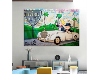 Alec Monopoly - Beverly Hills canvas