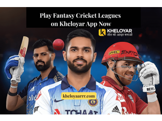 Play Fantasy Cricket Leagues on Kheloyar App Now