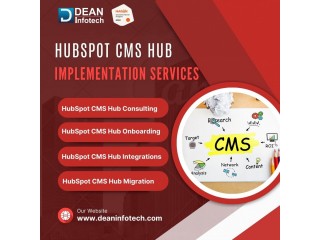 HubSpot CMS Hub Implementation Services