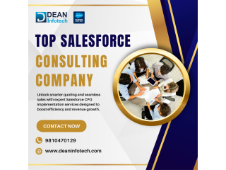 Top Salesforce Consulting Company for Scalable CRM Success