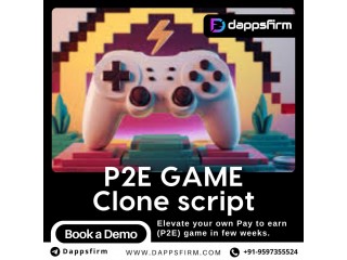 P2E Game Clone Script – Monetize the Booming Blockchain Gaming Industry