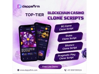 Affordable Blockchain Casino Clone Script With Free Consultation Support