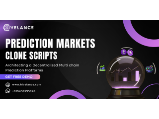 Prediction Markets clone scripts Development - Hivelance