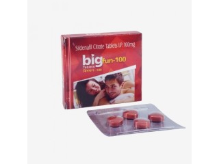 Big fun 100 mg | Sildenafil | bigfun tablet
