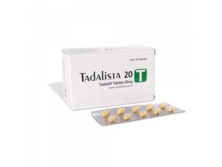 Cure Your ED Problem with Tadalista 20 (Tadalafil) Tablet