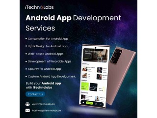 Certified Android App Development Services USA | iTechnolabs