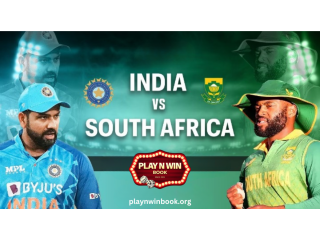 Playnwinbook: A Detailed Guide to Betting on India vs South Africa. ICC Cricket.