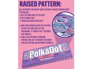 Polka dot mushroom chocolate oakland - Buy a box