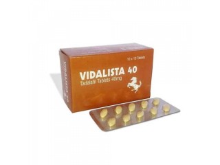 Use Vidalista 40 for Men's Health