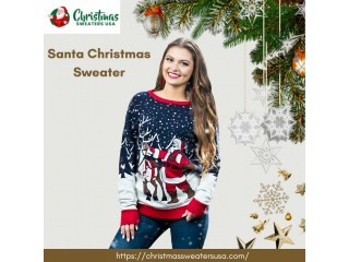 Santa Christmas Sweater