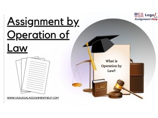 Assignment by Operation of Law with automatic application of legal rules