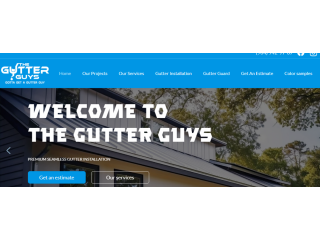 Show off your style with seamless gutters from The Gutter Guys