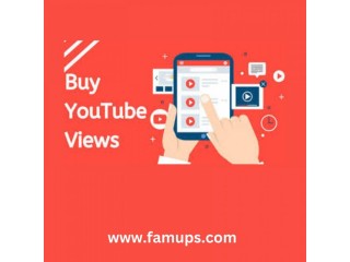 Buy YouTube Views Safely with Famups
