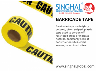 Secure Crime Scenes with Top-Quality Barricade Tape: Ahmedabad's Trusted Supplier