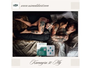 Kamagra 50 mg tablet offers treatment for erectile dysfunction