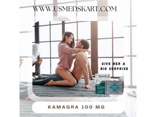 Kamagra 100 mg tablet offers better sexual arousal, 3-4 hours of sex