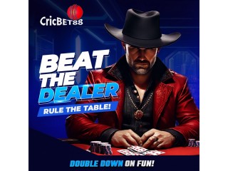 Play Live Casino Online with Real Dealers at Cricbet88